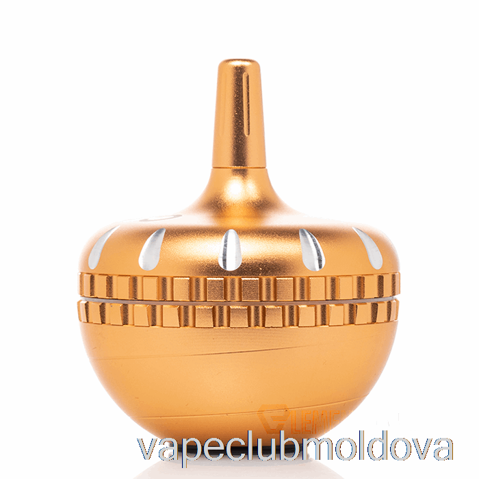 Vape Mod Cheech Sticla 4 Parti Spinner Grinder Gold